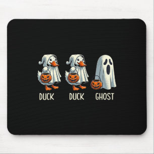Mousepad Pato Ghost Pun Trunk Ou Tratar Truque Ou Tratar En
