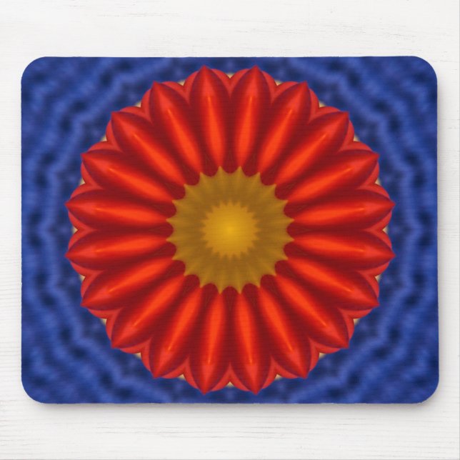 Mousepad Pato no azul com amarelo (Frente)