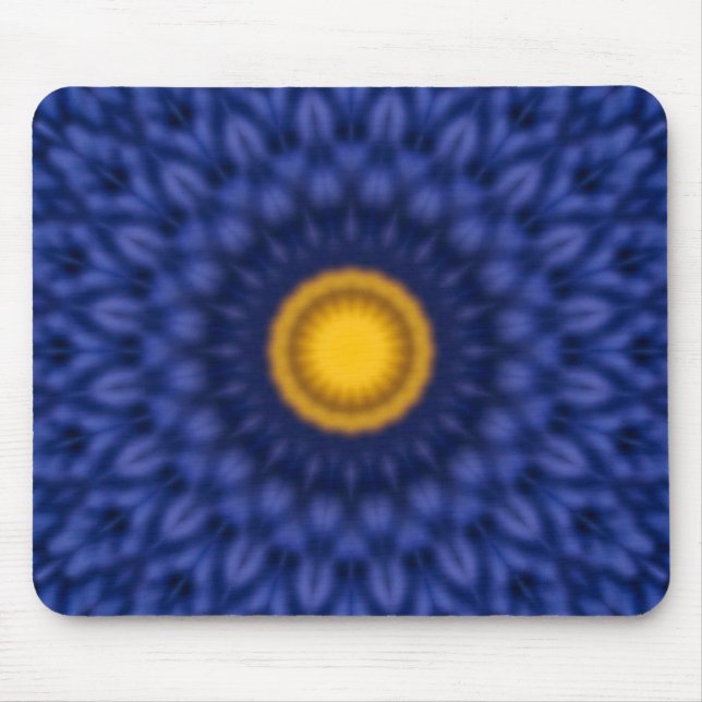Mousepad Pato no azul com amarelo (Frente)