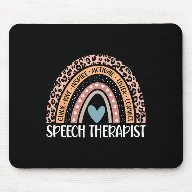Mousepad Patologista da Linguagem 100º Dia da Escola Slp Te (Frente)