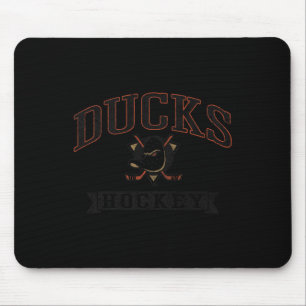 Mousepad Patos de Anaheim Vintage Hockey Branco Licenciado