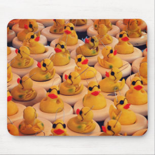 Mousepad Patos de borracha amarela legal