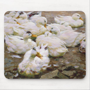 Mousepad Patos em uma lagoa