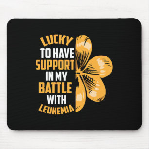 Mousepad Patricio Dia Quatro Folha Altura Leucemia Elevada