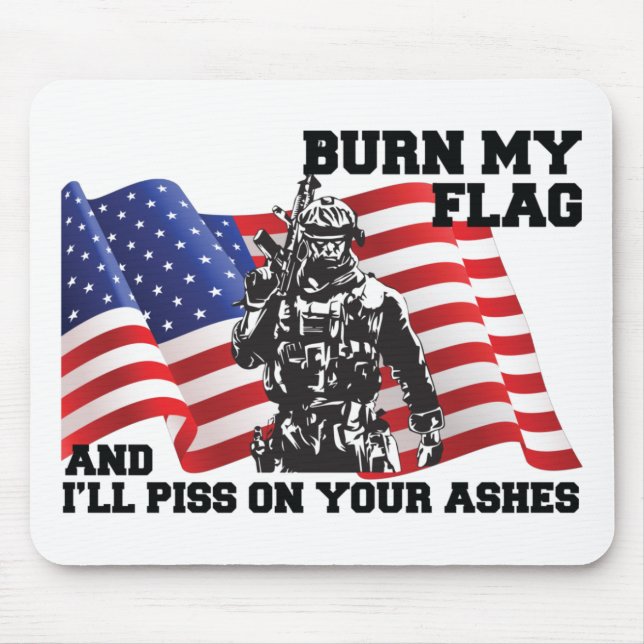 Mousepad Patriota Americano (Frente)