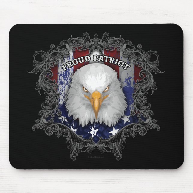 Mousepad Patriota Americano Orgulhoso (Frente)