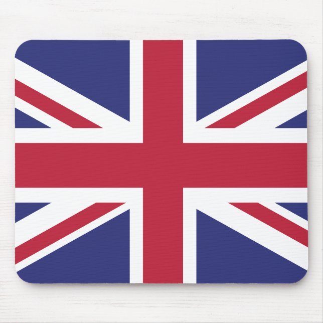 Mousepad Patriotic United Kingdom Flag (Frente)
