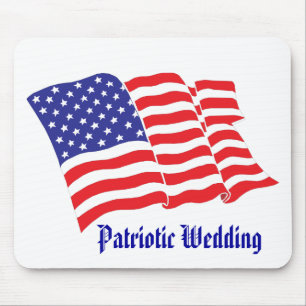 Mousepad Patriotic Wedding