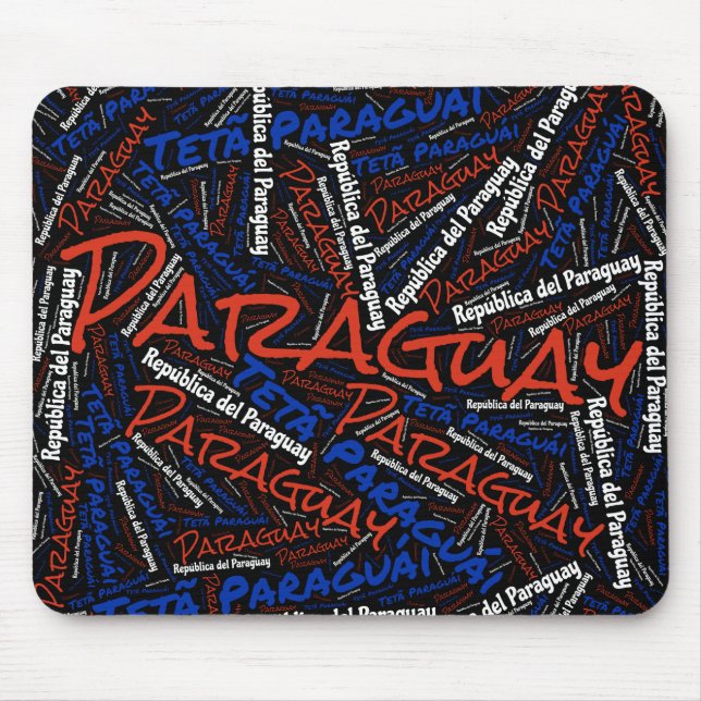 Mousepad Patriótico Delicioso das Cores da Bandeira do Para (Frente)