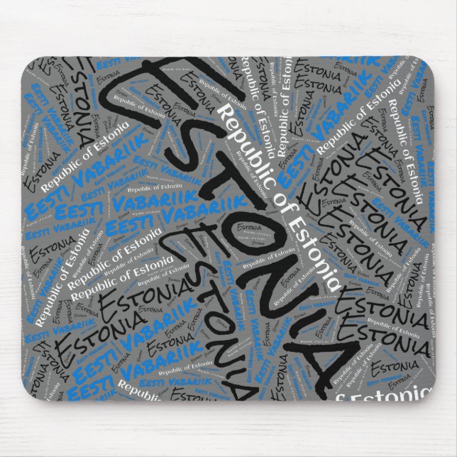 Mousepad Patriótico Delicioso das Cores de Bandeira da Estô (Frente)