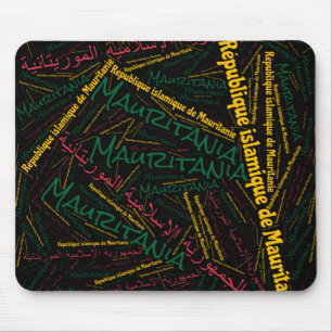 Mousepad Patriótico Delicioso das Cores de Bandeira da Maur