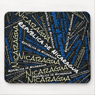 Mousepad Patriótico Delicioso das Cores de Bandeira da Nica