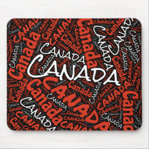 Mousepad Patriótico Delicioso das Cores de Bandeira do Cana