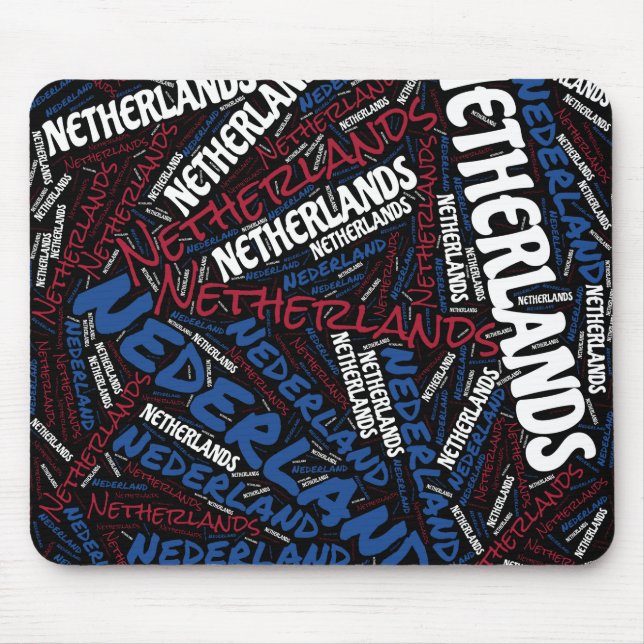 Mousepad Patriótico Delicioso das Cores de Bandeira Holande (Frente)