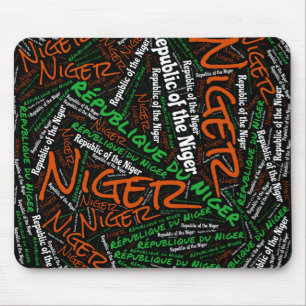 Mousepad Patriótico Delicioso Níger Flag Colors
