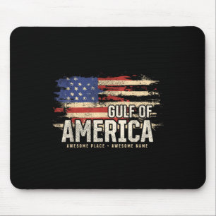 Mousepad Patriótico Do Golfo Americano De Grunge