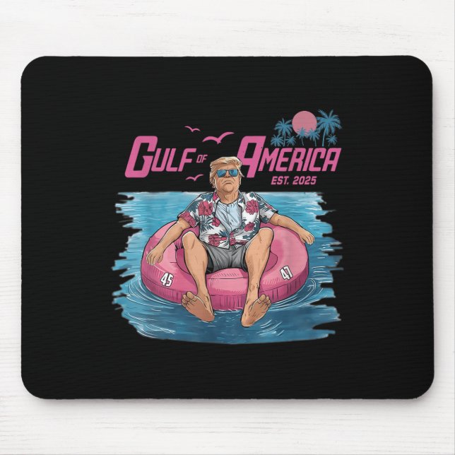Mousepad Patriótico Do Golfo Dos Eua América Do Leste De 20 (Frente)
