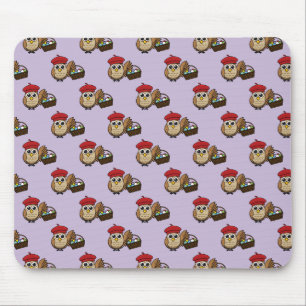 Mousepad Patterno da Caça ao Ovo da Coruja Funny