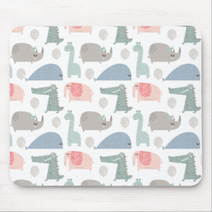 Mousepad Patterno De Carroçaria Engraçado Com Rosto Engraça