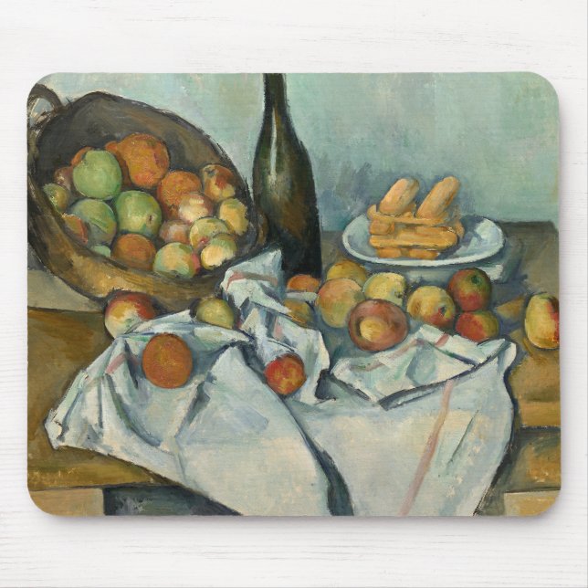 Mousepad Paul Cezanne - A Cesta das Maçãs (Frente)
