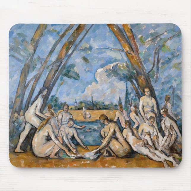 Mousepad Paul Cezanne - Os Grandes Banhistas (Frente)