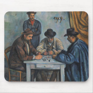 Mousepad Paul Cezanne os jogadores de cartão