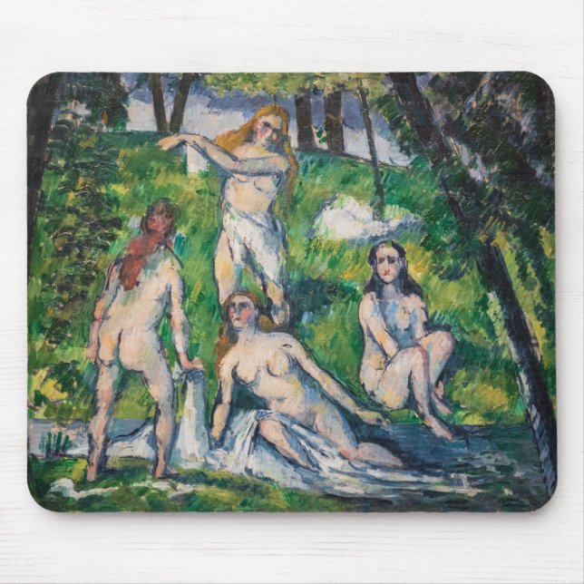 Mousepad Paul Cezanne - Quatro Bathers (Frente)