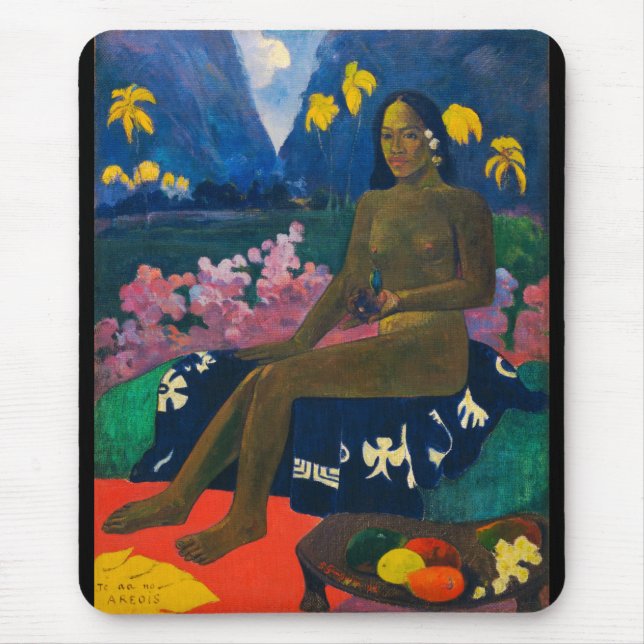 Mousepad Paul Gauguin, a semente de areoi (Frente)