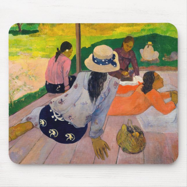Mousepad Paul Gauguin - A Sesta (Frente)