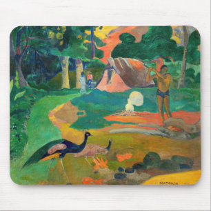 Mousepad Paul Gauguin - Paisagem com Peacocks / Matamoe