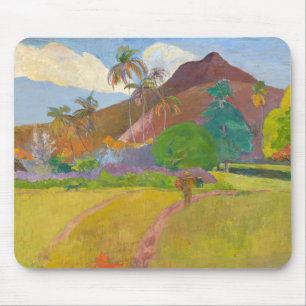 Mousepad Paul Gauguin - Paisagem Tahitiana