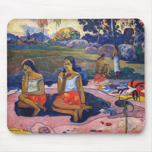 Mousepad Paul Gauguin - Primavera sagrado, sonhos doces (Frente)