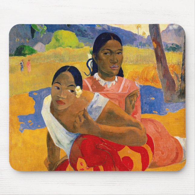 Mousepad Paul Gauguin - Quando Você Vai Casado? (Frente)