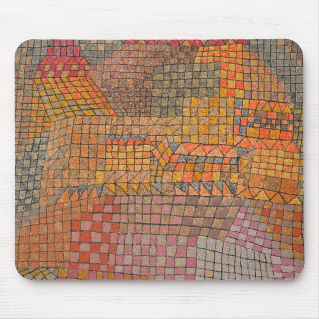 Mousepad Paul Klee - Castelo da Cidade (Frente)