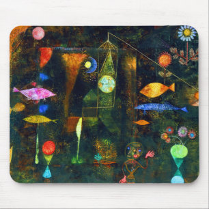 Mousepad Paul Klee Fish Magic