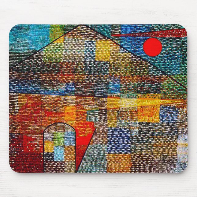 Mousepad Paul Klee , “ Polyphony2 ” (Frente)