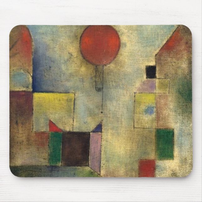 Mousepad Paul Klee Red Balloon (Frente)