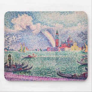 Mousepad Paul Signac - Arco-Íris, Veneza