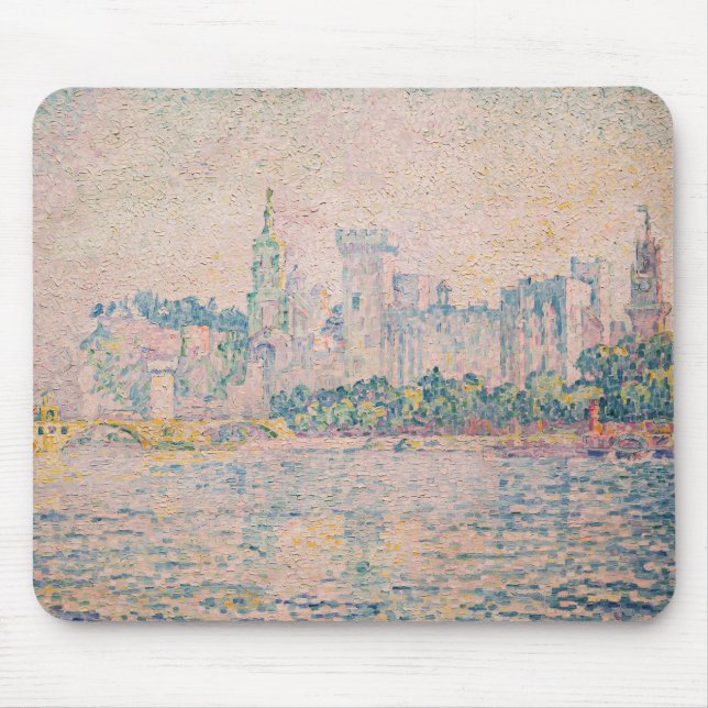 Mousepad Paul Signac - Avignon, Manhã (Frente)
