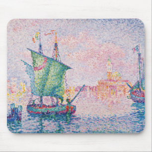 Mousepad Paul Signac - Veneza, A Nuvem Rosa