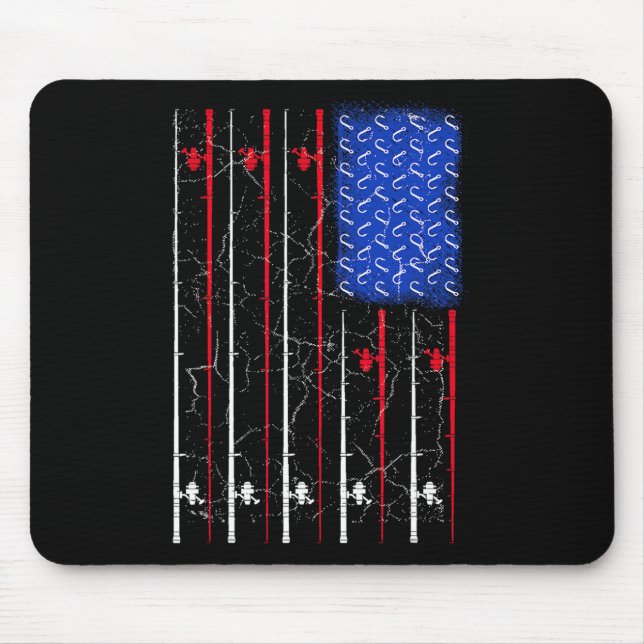 Mousepad Pavilhão Americano Pescaria No Topo (Frente)