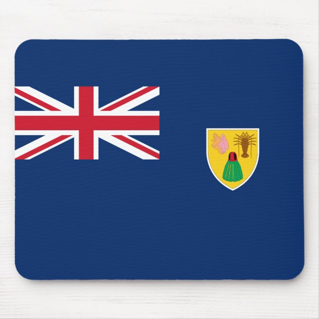 Mousepad pavilhão das ilhas turcas e caicos (Frente)