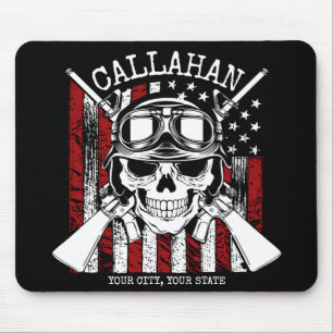 Mousepad Pavilhão de guns duplos de soldador do NOME person