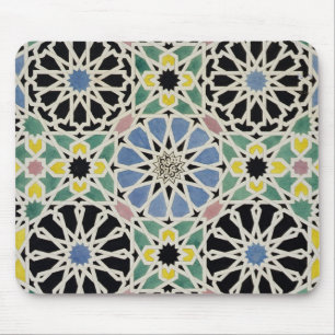 Mousepad Pavimento de mosaico no Alhambra, 'do Arabian
