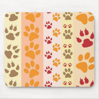 Mousepad Paw Imprime Pentes De Cachorro Bonitos