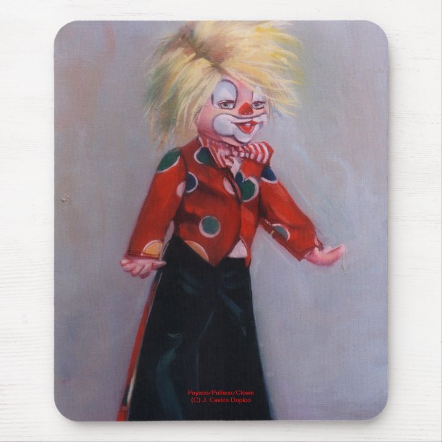 Mousepad Payaso/Pallaso/Palhaço (Frente)