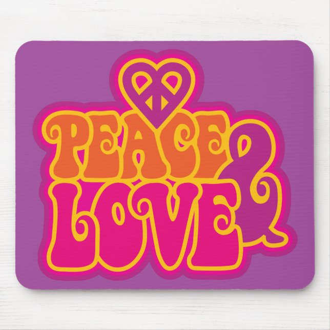 Mousepad Paz & amor (Frente)