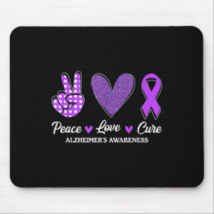 Mousepad Paz Amor Cura Heimers Consciência