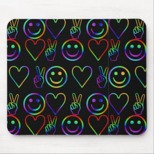 MOUSEPAD PAZ, AMOR E FELICIDADE