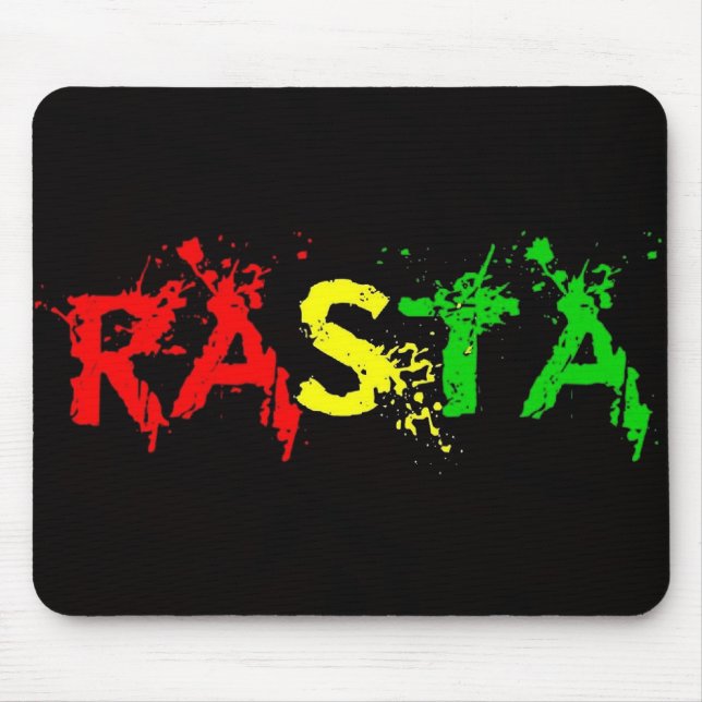 Mousepad Paz da reggae de Cori Reith Rasta (Frente)